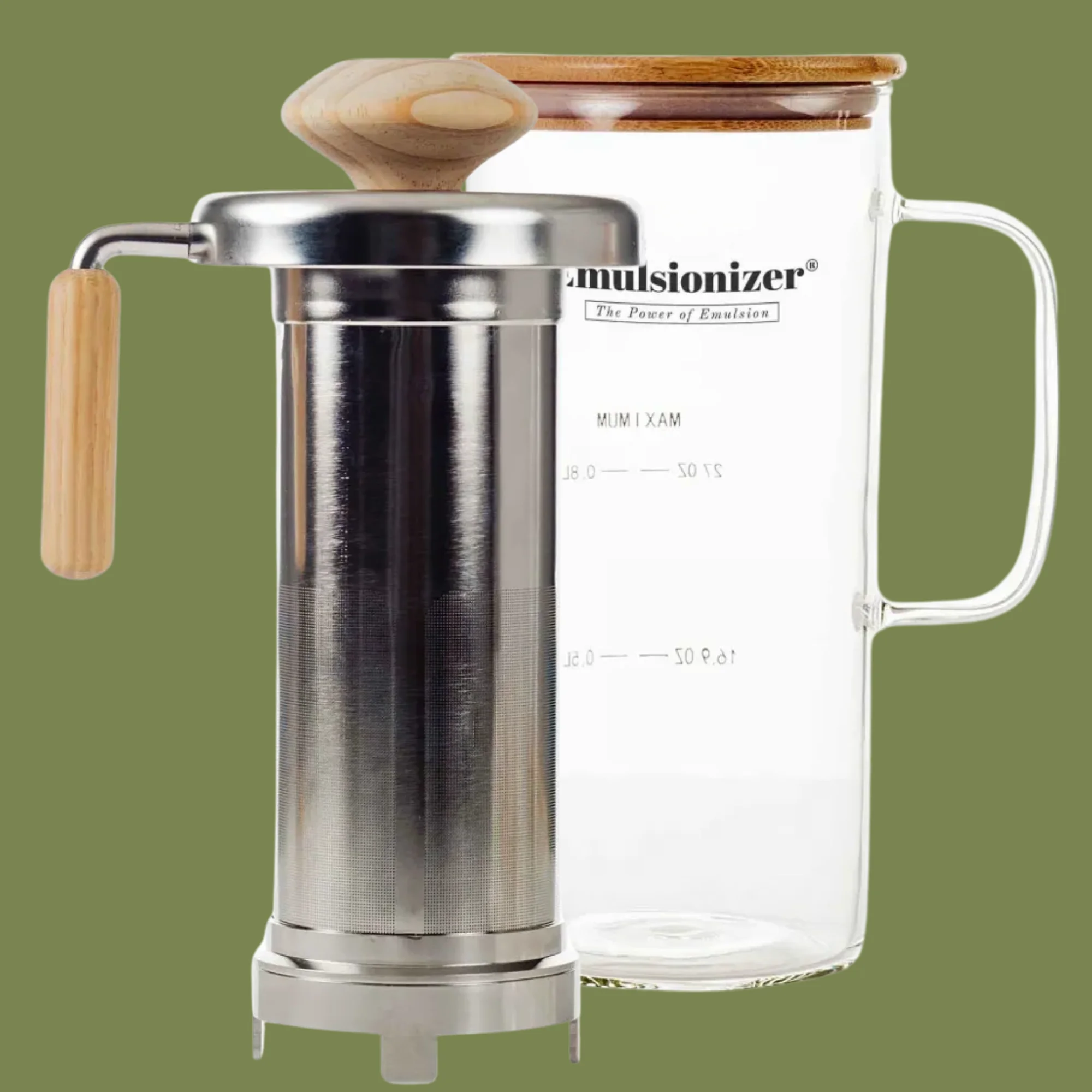 VeganMilker® EMULSIONIZER - Aparato n.º 1 en Europa para preparar leche vegetal