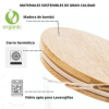 Pack 3 tarros conserva (Vidrio y bambú) — imagen 5