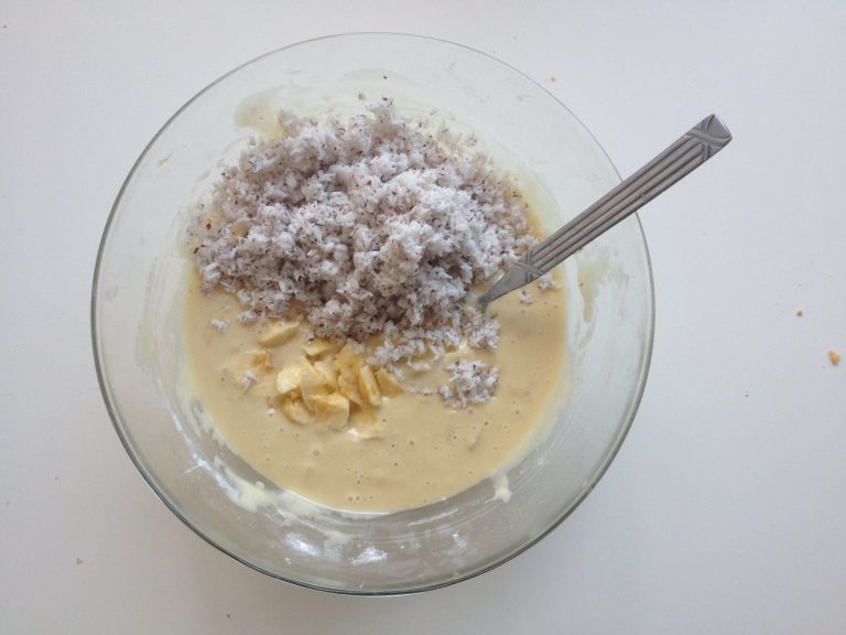 Cómo hacer un bizcocho con pulpa de leche de coco