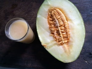 Receta vegana de horchata de semillas melón